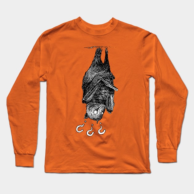 Confused Bat Long Sleeve T-Shirt by ilistentoemo@gmail.com